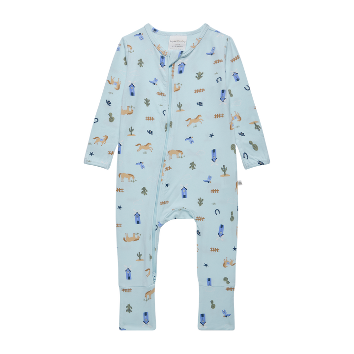 Onesie | Day or Night - Country Blue