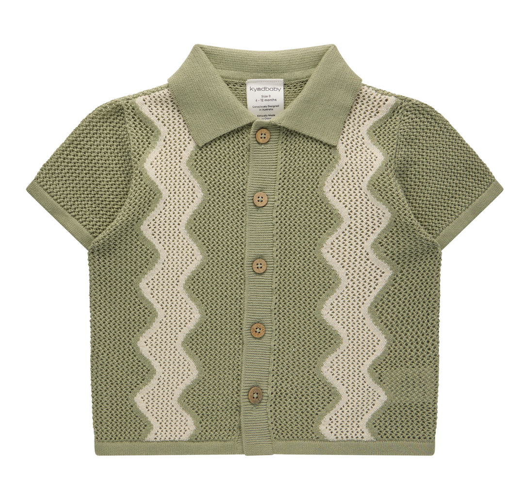 Knit Shirt - Sage