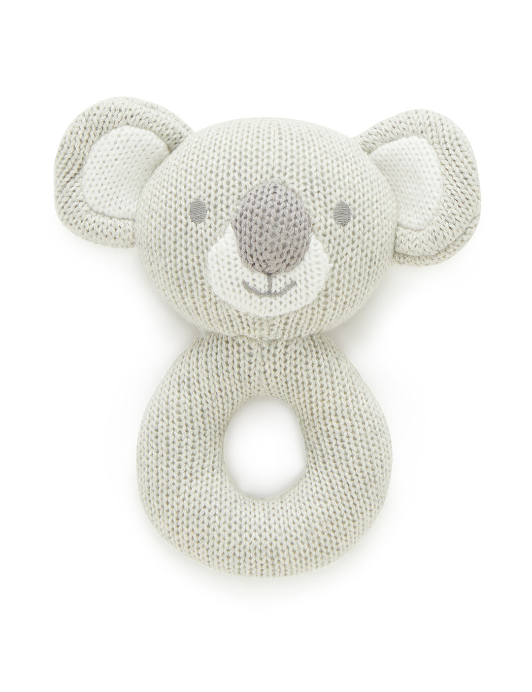 Knitted Rattle - Koala