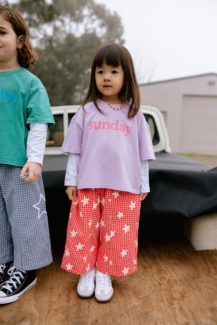 Sunday Tee | Purple