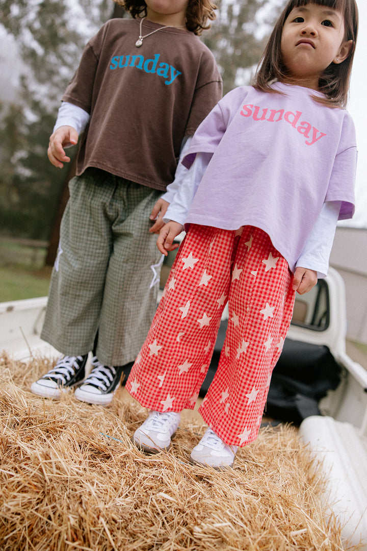 Sunday Tee | Purple