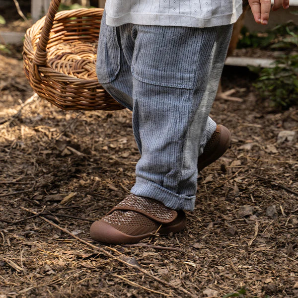Shoes | Duckies Velcro - Walnut