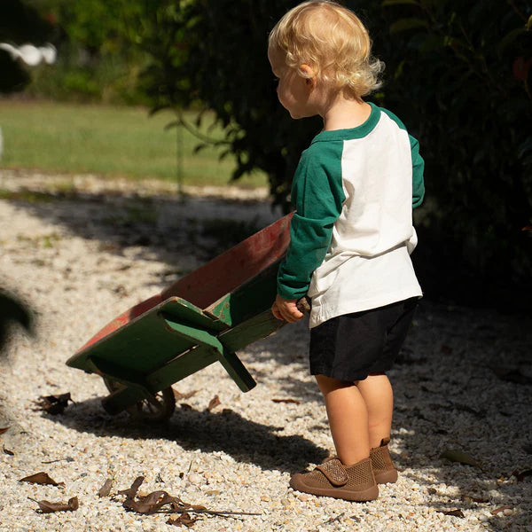Shoes | Duckies Velcro - Walnut
