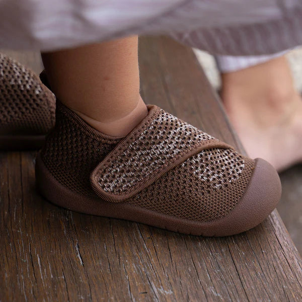 Shoes | Duckies Velcro - Walnut