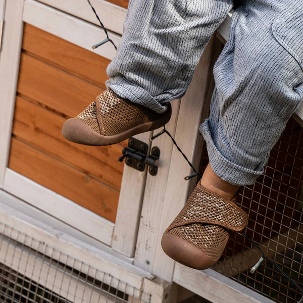 Shoes | Duckies Velcro - Walnut