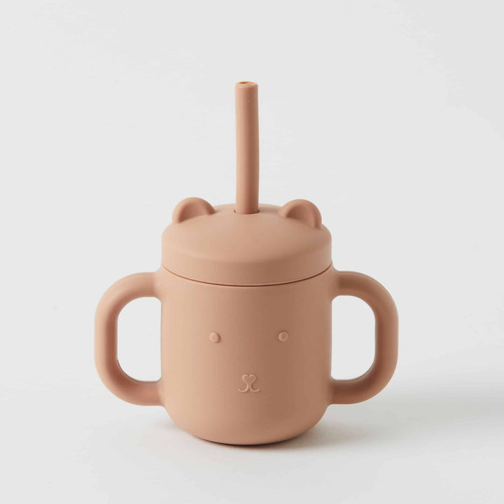 Henny Silicone Sippy Cup with Straw