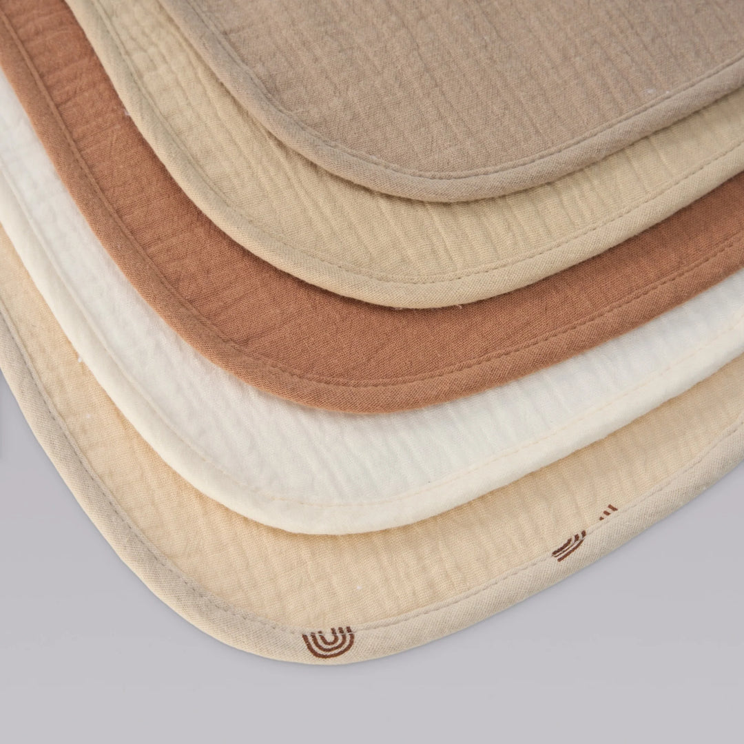 Organic Muslin Baby Bibs