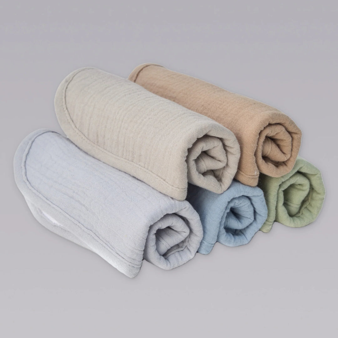 Organic Muslin Baby Bibs