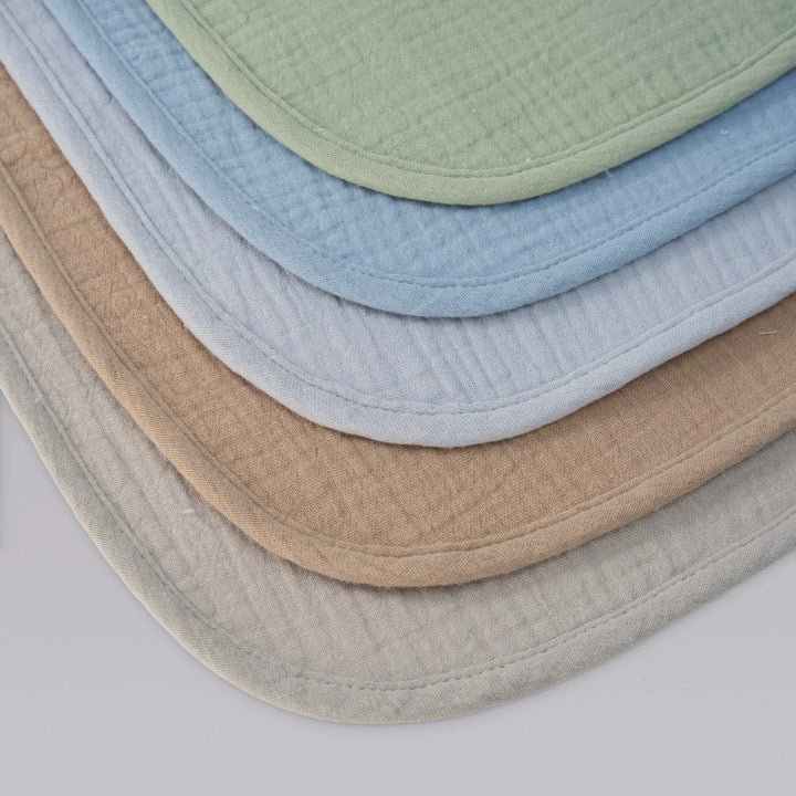 Organic Muslin Baby Bibs