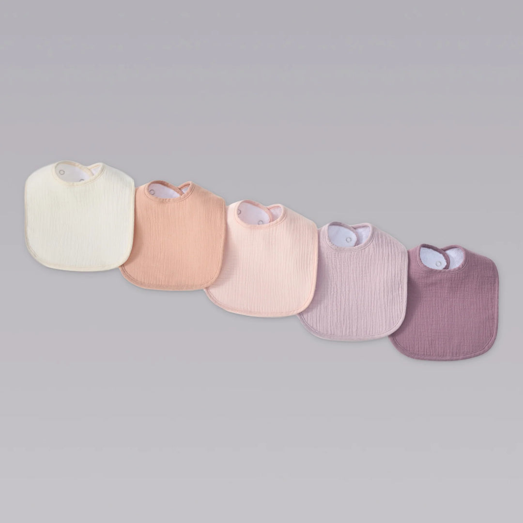 Organic Muslin Baby Bibs