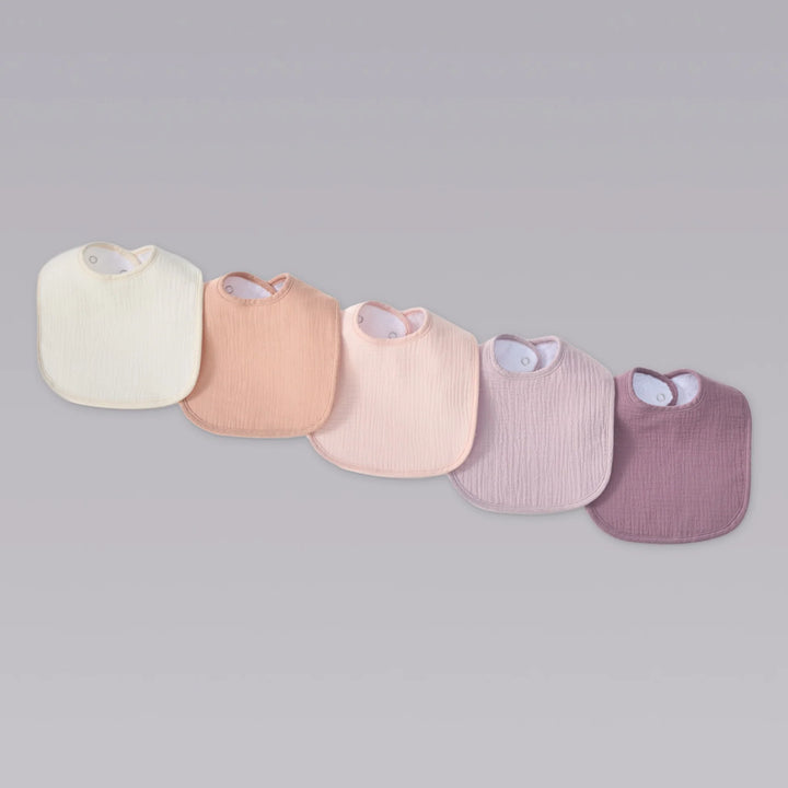 Organic Muslin Baby Bibs